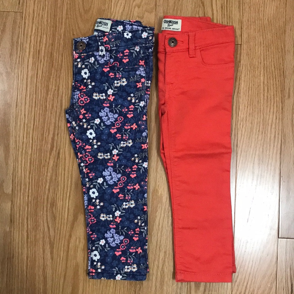 Lot of 2 OshKosh pants size 2T
